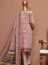 Chahat By Aifa Embroidered Lawn 3 Piece Unstitched Suit AI24C AF-CH-24712